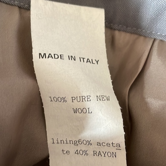 Vintage Giorgio Armani Italian Wool Skirt - Picture 6 of 7